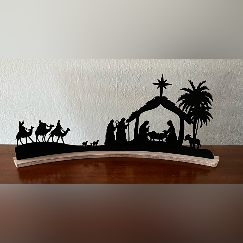 Nativity Silhouette Decor
